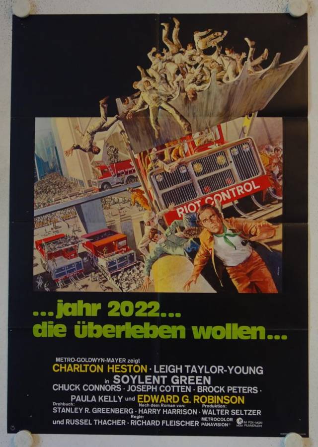 Soylent Green original release german movie poster